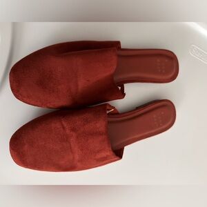 A New Day Burnt Orange/Red/Brown Slip-On Loafers
